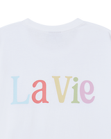25FW カラーロゴショートスリーブTシャツ ホワイト