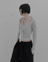 Marsh Fur Halter Neck Sleeveless
