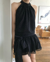 [♡MADE♡] シシーホルタードットローストラップops