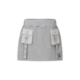 TIAJE セットアップアイレットスウェットスカート (2Color)