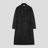 Solari Double-Breasted Long Coat (2 Colors)
