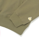 CHERRY ARCH LOGO HALF ZIP UP [LIGHT KHAKI]