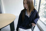 natural shoulder ribbed sleeveless top(4colors)