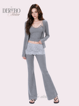 Racing Stretch Flare Soft Pants