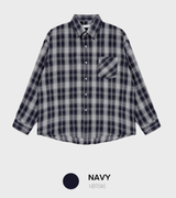  Glife S Daily Overfit Check Long Sleeve Shirt