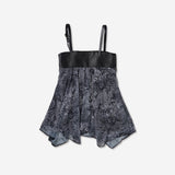 BELTED LEOPARD SLEEVELESS