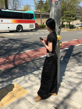 ディオチェックサギングスウェットパンツ (2c)