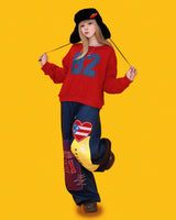 pop-pop patch string pants (2color)