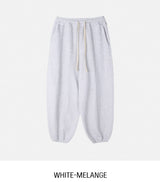 Dion brushed wide jogger pants