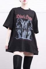 (Unisex) ラジエルプリントオーバーフィットTシャツ