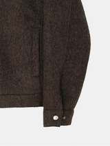 [F/W] Wolf fur biker jacket(3color)