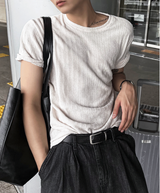 ベロアラウンド半袖Tシャツ