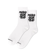 SLASH LOGO CREW SOCKS