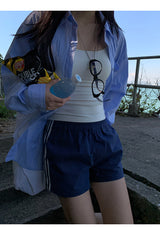 Sora Stripe Cool Loose Fit Shirt