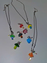 トリッピーマッシュルームネックレス.07 (8color)