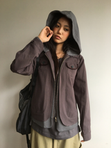 Iso Layer Hooded Jacket (2color)