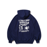 ワンスクリプトフーディ (Navy)