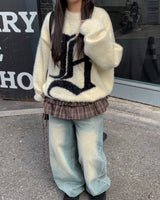 B angora knit