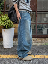 MR Dat long wide Denim