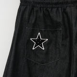 シンボルバミューダデニムパンツ