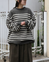 MOIN STRIPE KNIT