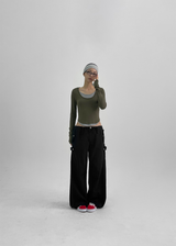 [MADE] Evekan Nylon Adjuster buckle Pants