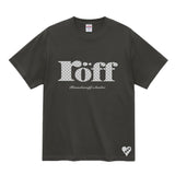 RÖFF TYPE PLAY DOT T-SHIRT [ASH CACAO]