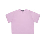 PLAIN CROP T-SHIRT [4COLOR]