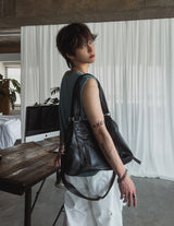 キッドスクエアノースリーブニット