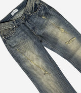 Sundown Rivet Straight - Fit Denim