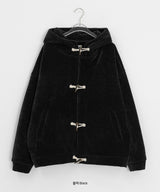 Beamcats Duffle Corduroy Brushed Hood Jacket