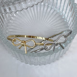 ribbon bangle bracelet