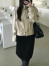 Luca Washed Cotton Jacket (2 colors)