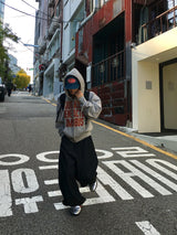 ルトンピンタックワイドストライプパンツ 2C