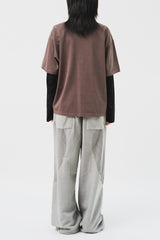 Stone Pigment Cropped Top (5color)