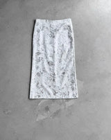 Berryon Flower Long Skirt