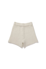 リーフニットパンツ_アイボリー
