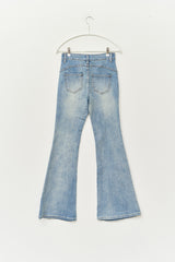 (W) Forest Brushed Bootscut Denim