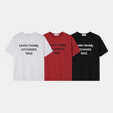 Saier Vintage Lettering Short Sleeve T-shirt