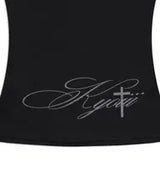 LACE LONG SLEEVE TEE (BLACK)
