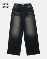 (UNISEX) Stone Domingo Wide Jeans