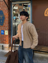Sig bookle round cardigan