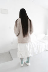 double button fluffy cardigan(2colors)