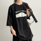 スリップキャット 半袖Tシャツ (4 colors)