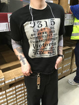 No.1798 F クロップ カッティング ハーフT (3color)