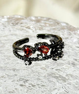 Heart Flower Ring