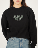 ファイブパターンスウェット - Black(UNISEX)