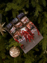 winter santa pouch