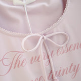 Cora Puff Sleeve Lettering Top