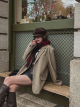 [Wool 50%] ミニョンシングルクラシックジャケット